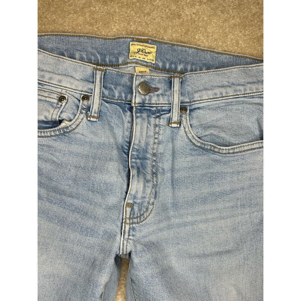 J.Crew W30 L30 Style 484 Stretch distressed faded - Picture 2 of 9